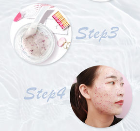 집에서 사용하는 안젤리카 레드, 우유 화이트, 알로에 연두색 필 오프 알지네이트 페이스 마스크 협력 업체